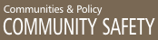 [Image: Click for Community Safety]