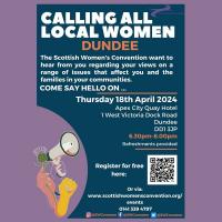 Scottish Womens Convention Dundee Roadshow