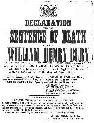 Declaration of the death of William Henry Bury in 1889 Declaration of the death of William Henry Bury in 1889