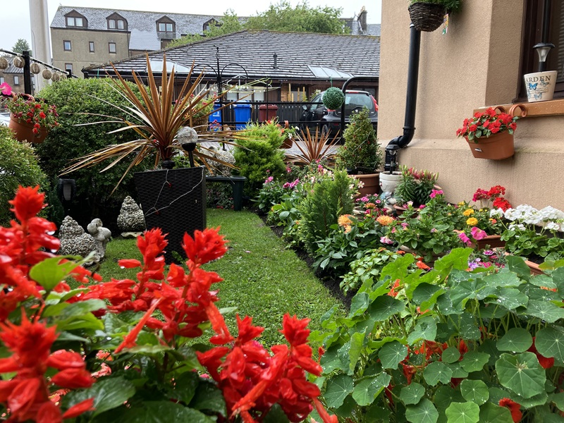 Residential front garden for council house tenants - Second place