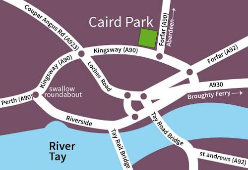 Caird Park map
