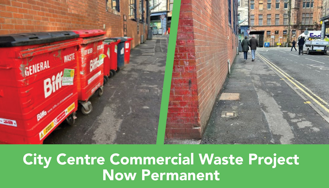 City Centre Waste Project to be Permanent | Dundee City Council