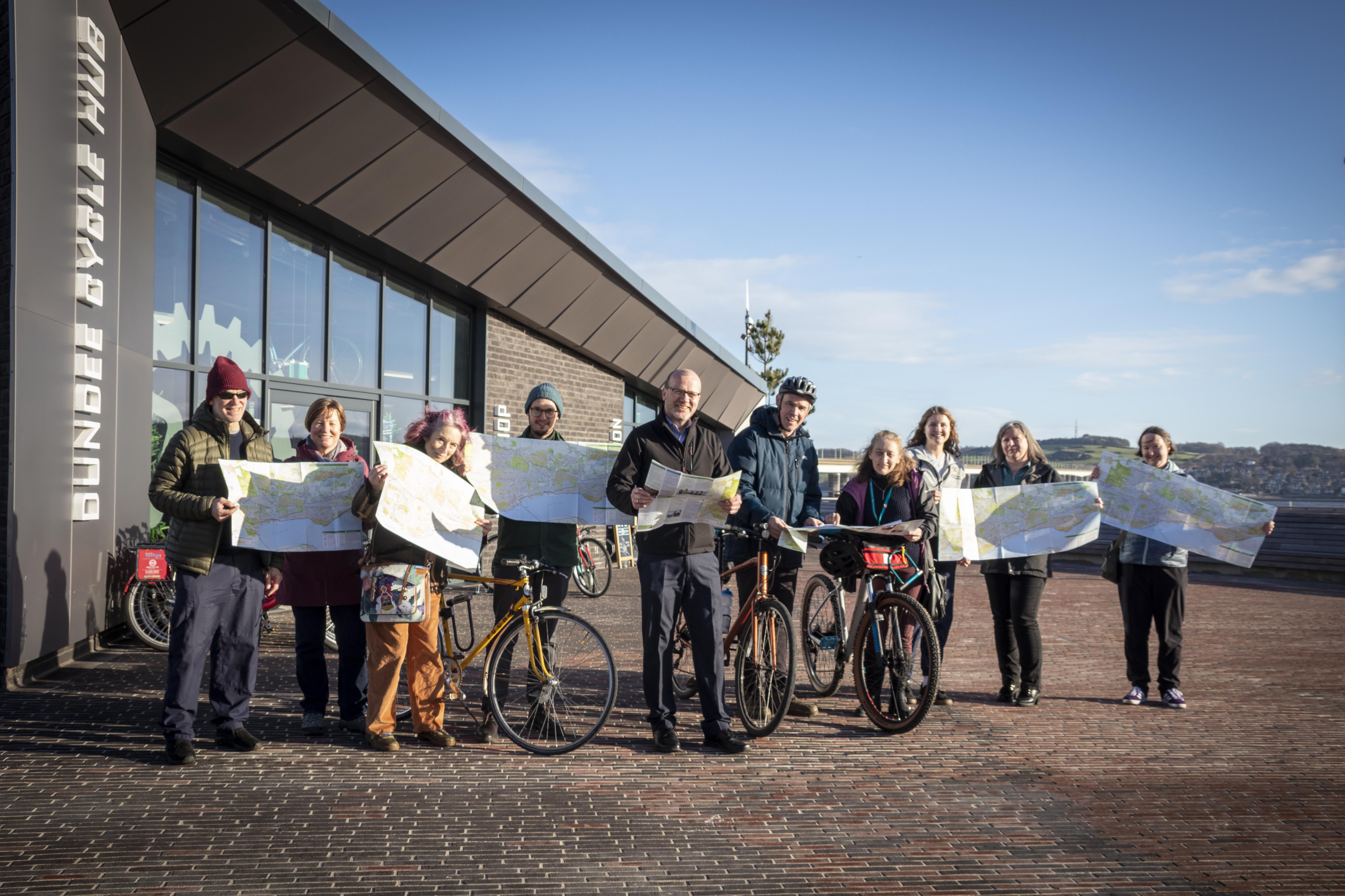 Dundee cycling map Dundee City Council