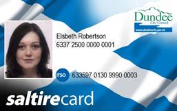 Saltire Card