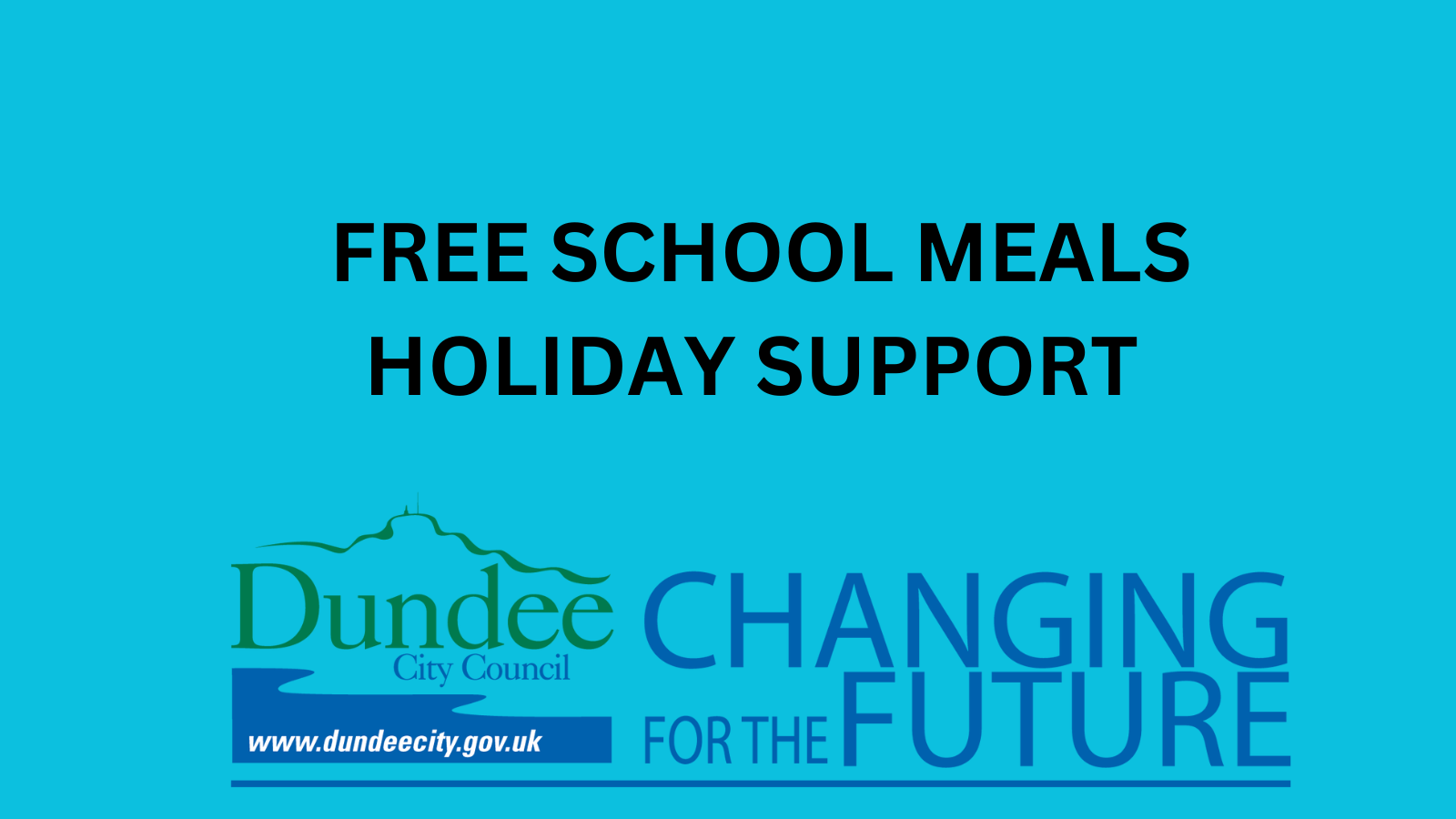 Free School Meals Holiday Support Dundee City Council