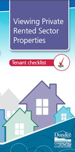 Private Rented Sector Properties leaflet