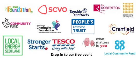 Funders' logos. Funders are listed below.