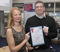 ALcontrol Laboratories reciving ECO Star certificate