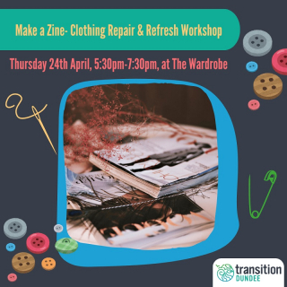 Make a Zine - Clothing Repair ans Refresh Workshop image