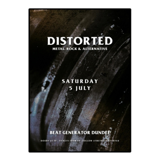 Distored - Rock -Metal- Alt - Club Nite Image