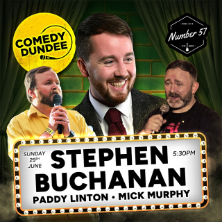 Sunday Comedy ft. Stephen Buchanan and Paddy Linton Image