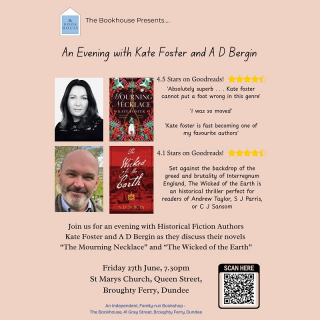  An Evening with Kate Foster and A D Bergin image