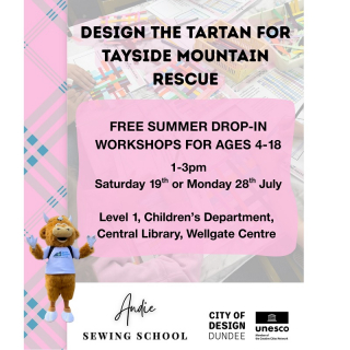Design the tartan for Tayside Mountain Rescue image