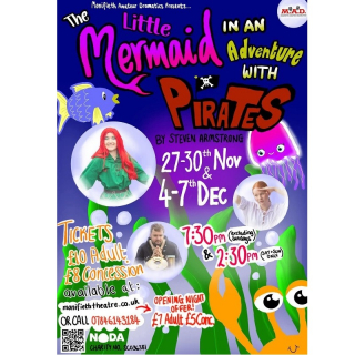 Mermaids in an Adventure with Pirates Image