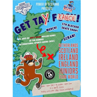 Get Tay France (Hosted by Power of Scotland Rollerderby) Image