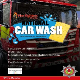 Fire Station Charity Car Wash - MacAlpine Road Fire Station image