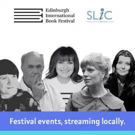 Edinburgh International Book Festival, streaming LIVE at Dundee Libraries image