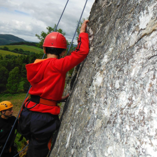 Rock Climb/Abseil Adventure Day (Age 8-12yrs) Image