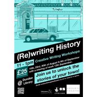 (Re)writing History Creative Writing Workshops  Image