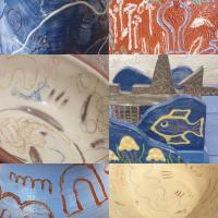 Ceramics Class: Slip Decorated Coasters with Rachel Corr  Image