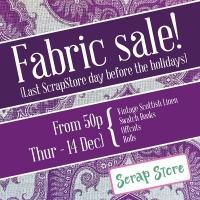 ScrapStore Fabric Sale Image
