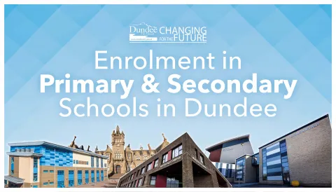 Enrolment in primary and secondary schools in Dundee