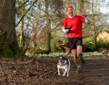 'Top Dog and his Pal, Camperdown Park Run' by John Edward (Robert Saunders Trophy category)