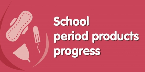 Progress on school period products Image