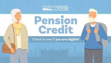 Pension Credit Social Media Graphic, Pension Credit