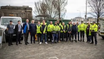 Community Clean Up City Centre Cllr Lee Mills Rubbish Waste Environment