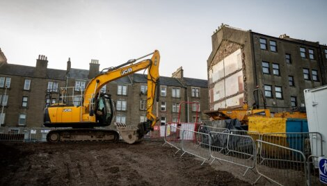 Blackness Road Housing Construction Site