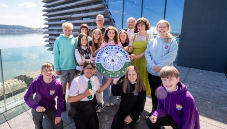 Pupils Design Badge for Greenfield Academy Image Pupils Design Badge for Greenfield Academy Image