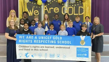 Our Lady’s RC Primary School in Dundee receives prestigious UNICEF UK Gold Award Image