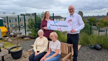 Council Leader Joins Volunteers to Celebrate Their Work in the Community   Image