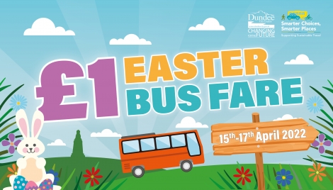 Bus journeys for £1 over Easter weekend Image