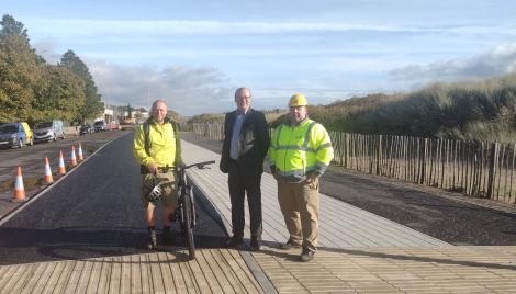 Ferry to Monifieth Active Travel Route Image