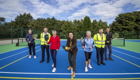 New tennis and Pickleball courts opened Image