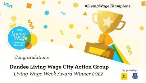 Award For Dundee Living Wage Action Group  Image