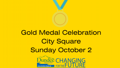 Celebration for Gold Medal Winners Image