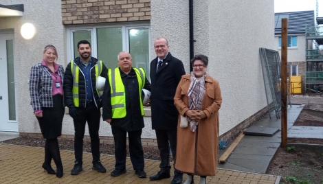 New social housing in Kirkton Image