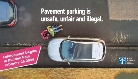 Pavement Parking Ban to be Enforced Image