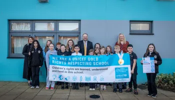 Rowantree Primary School receives prestigious Award Image