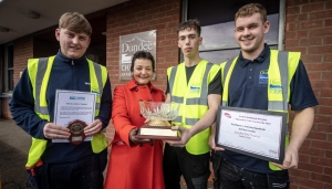 Bill McKay Trophy awarded to Apprentice Plumber Image