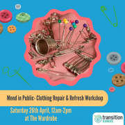 Mending in Public - Clothing Refresh and Repair Workshop image
