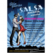 Latin Quarter Retro Night Social image Latin Quarter Retro Night Social image